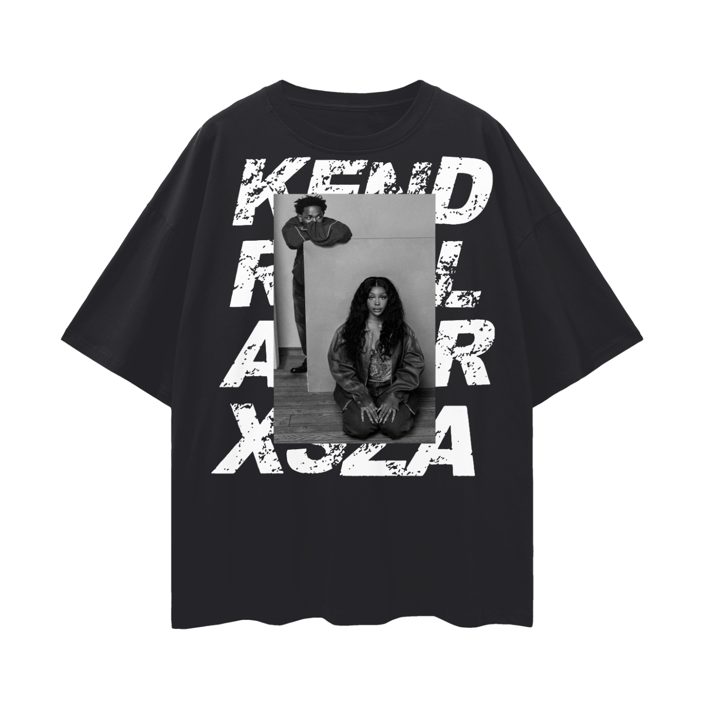 Kendrick Lamar x SZA Oversize Deep Drop Shoulder Tee