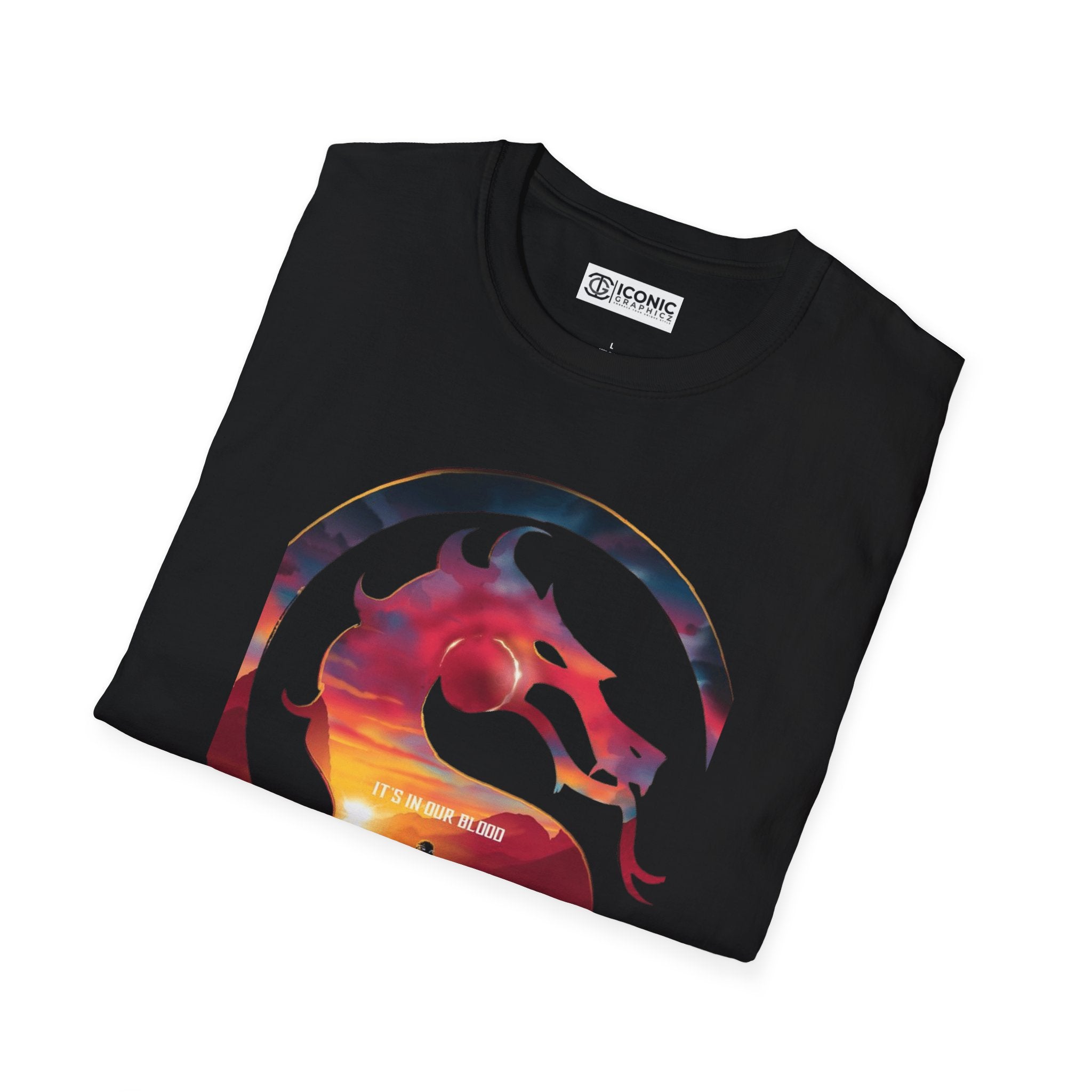 Mortal Kombat Unisex Softstyle T-Shirt - IGZ Clothing 