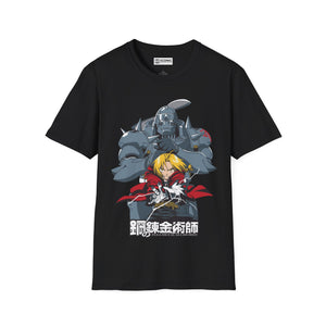 Edward and Alphonse Fullmetal alchemist T-Shirt - 