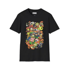 90s gaming Unisex Softstyle T-Shirt - IGZ Clothing 