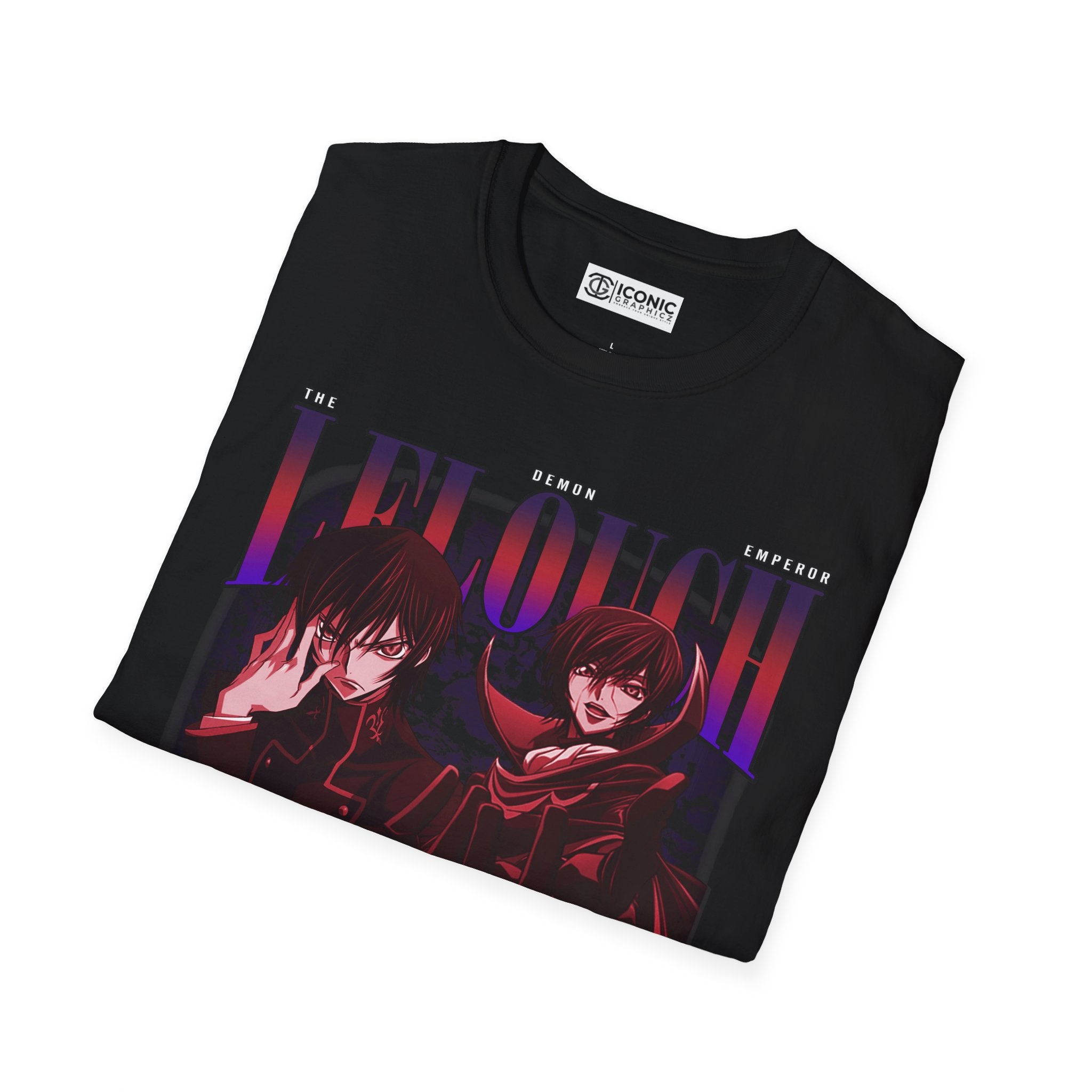 Lelouch Unisex Softstyle T-Shirt - IGZ Clothing 