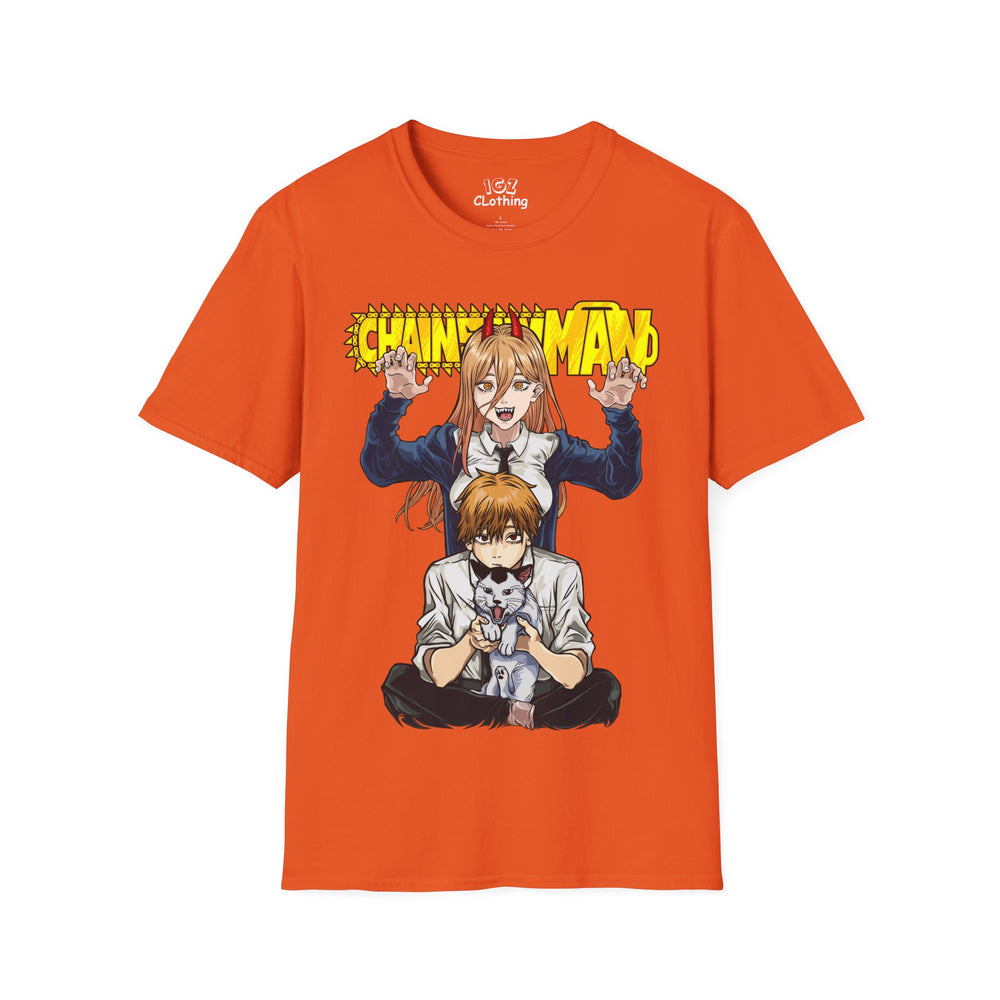 Denji x Power Chainsaw Man T-Shirt