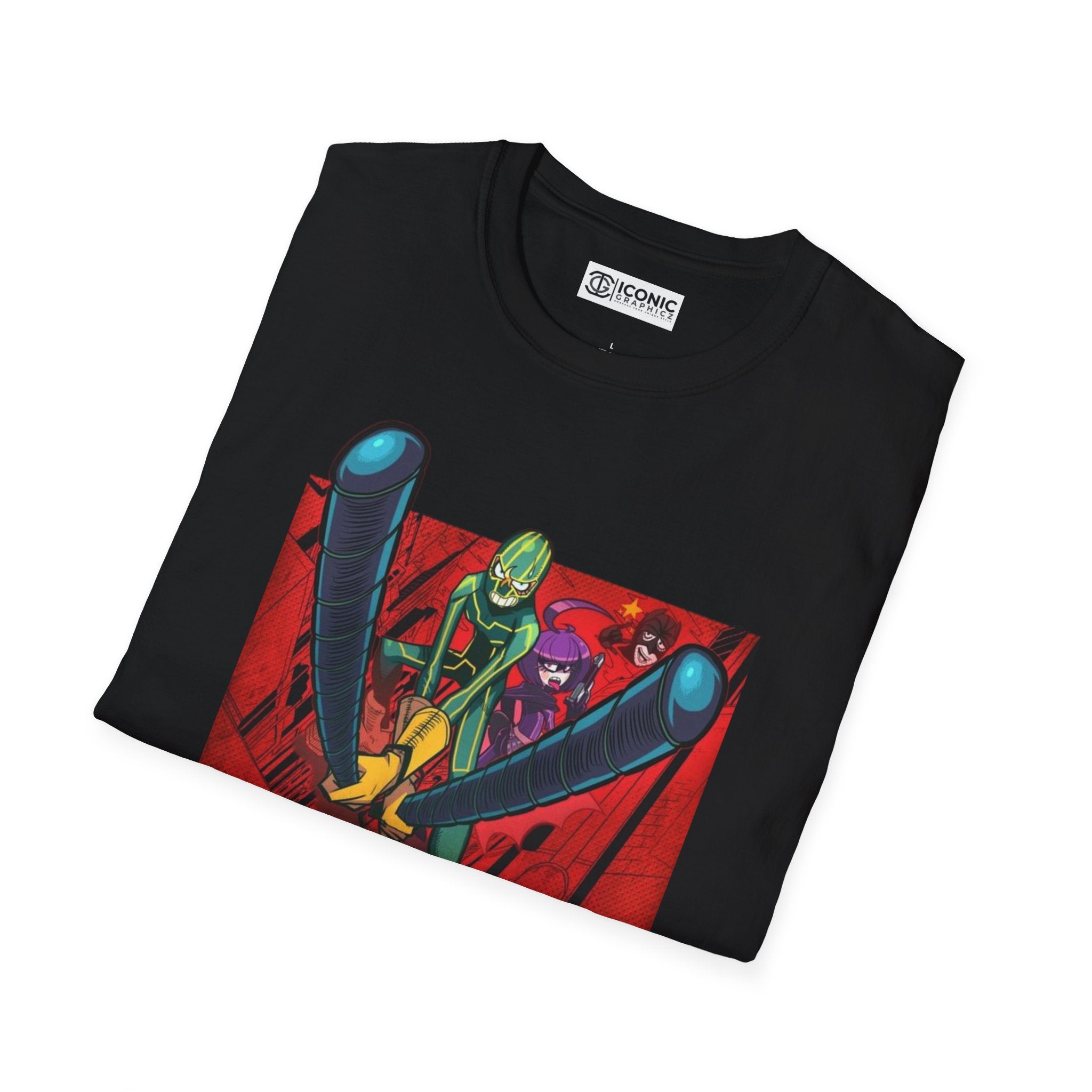 Kick-Ass Unisex Softstyle T-Shirt - IGZ Clothing 