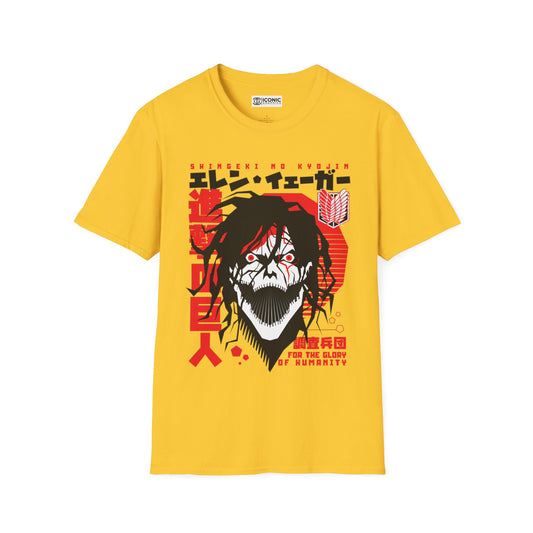 Attack Titan Unisex Softstyle T-Shirt - IGZ Clothing 