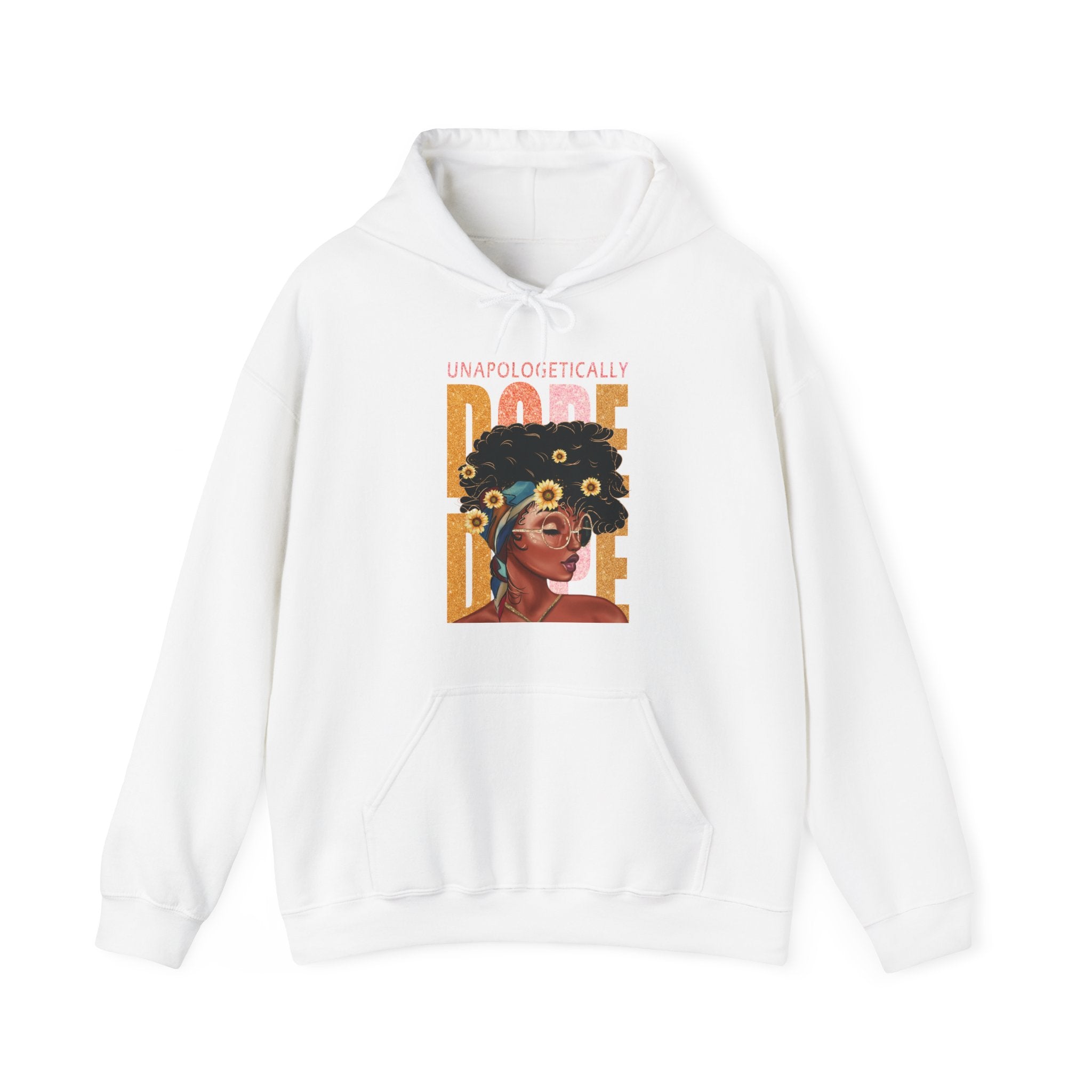 Black girl magic Unisex Heavy Blend™ Hooded Sweatshirt - IGZ Clothing 