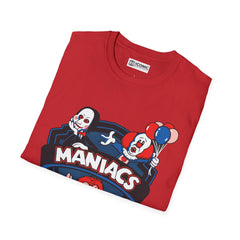 Maniacs Unisex Softstyle T-Shirt - IGZ Clothing 