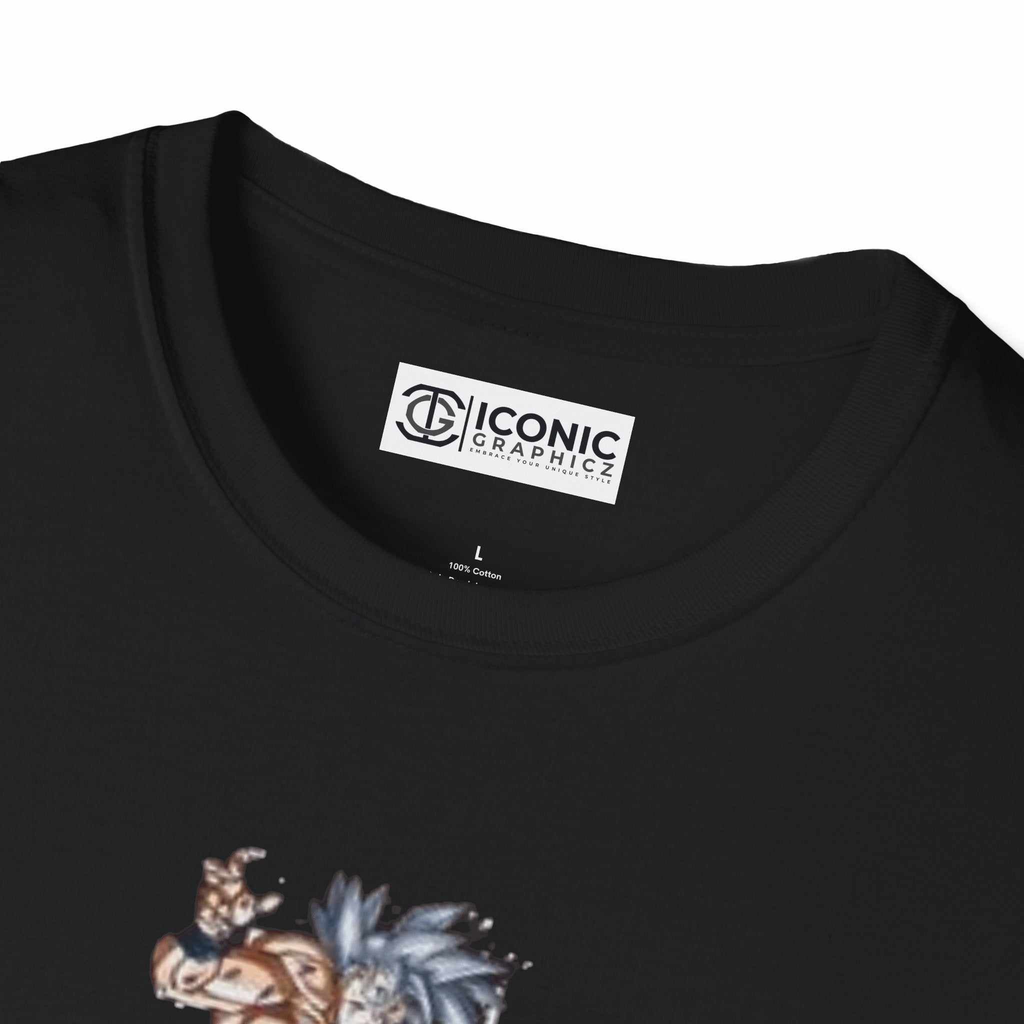 Ultra instinct Goku Unisex Softstyle T-Shirt - IGZ Clothing 