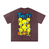 Tweety Acid Wash Oversize T-Shirt