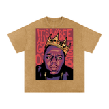 Notorious BIG Acid Wash Oversize T-Shirt