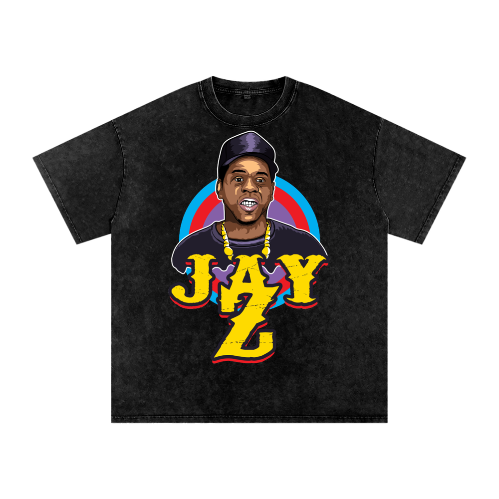 Jay Z Acid Wash Oversize T-Shirt