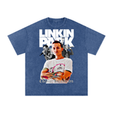 Linkin Park Acid Wash Oversize T-Shirt