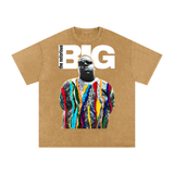 Biggie Acid Wash Oversize T-Shirt - 250 GSM