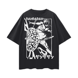 Evil Eye Dandadan Streetwear Loose Drop Shoulder T-Shirt