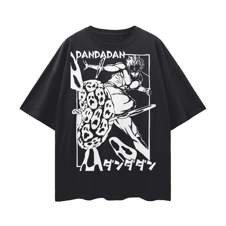 Evil Eye Dandadan Streetwear Loose Drop Shoulder T-Shirt