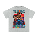 Tupac Shakur Acid Wash Oversize T-Shirt