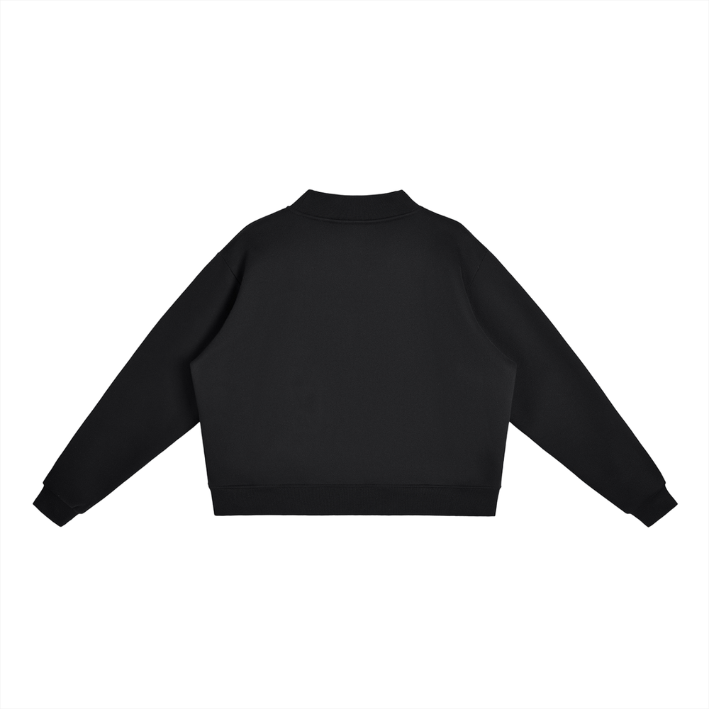 Akao Sakamoto Days Essential Fleece Mid-Neck Crew Sweatshirt
