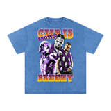 Chris Brown Acid Wash Oversize T-Shirt
