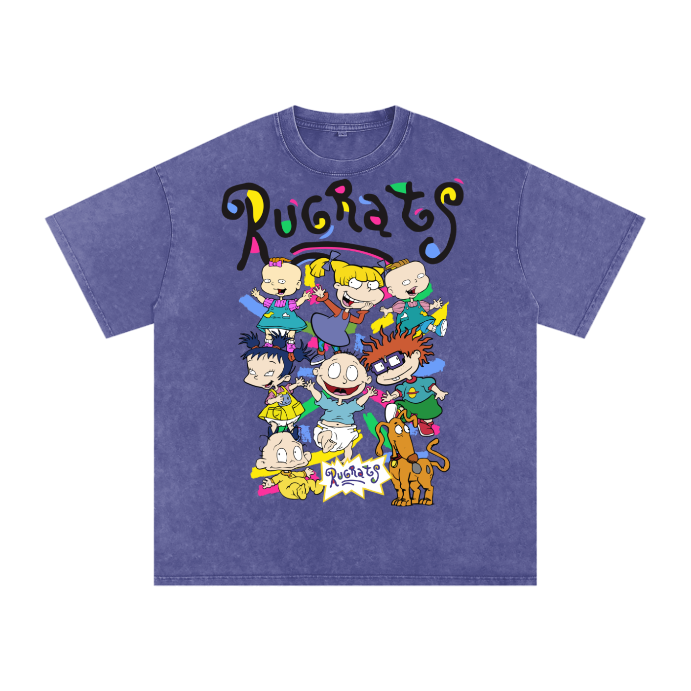 Rugrats Acid Wash Oversize T-Shirt