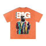 Biggie Acid Wash Oversize T-Shirt - 250 GSM