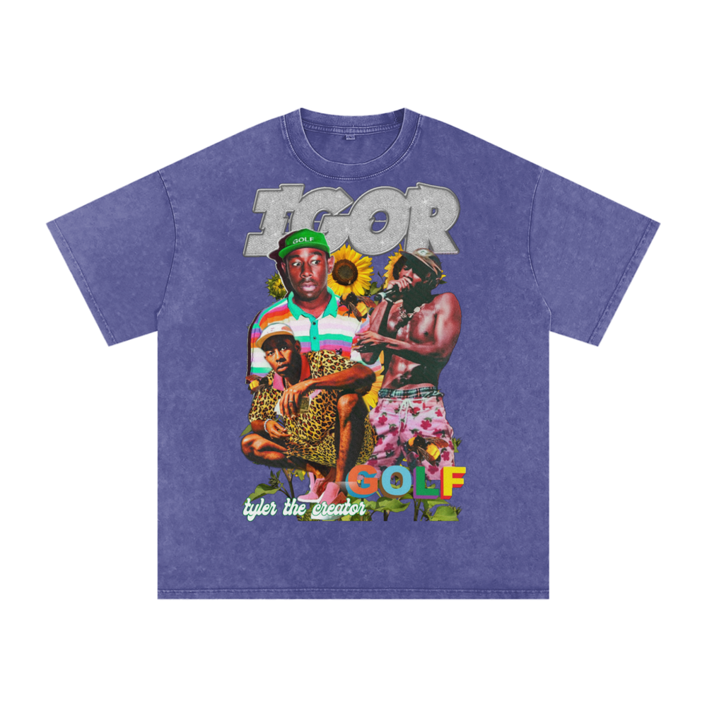 Tyler The Creator Acid Wash Oversize T-Shirt