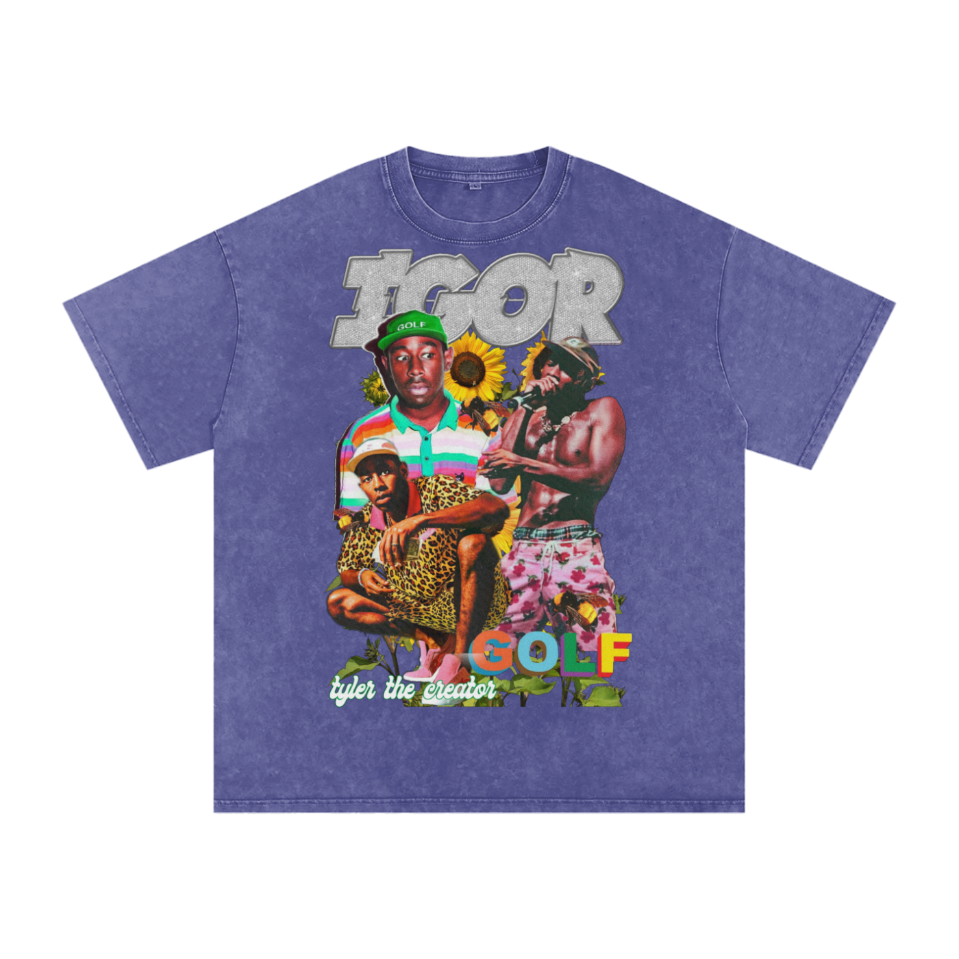 Tyler The Creator Acid Wash Oversize T-Shirt