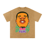 Asap Ferg Acid Wash Oversize T-Shirt
