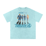 Fantastic Four Acid Wash Oversize T-Shirt