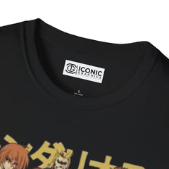 Anime Heros Unisex Softstyle T-Shirt - IGZ Clothing 