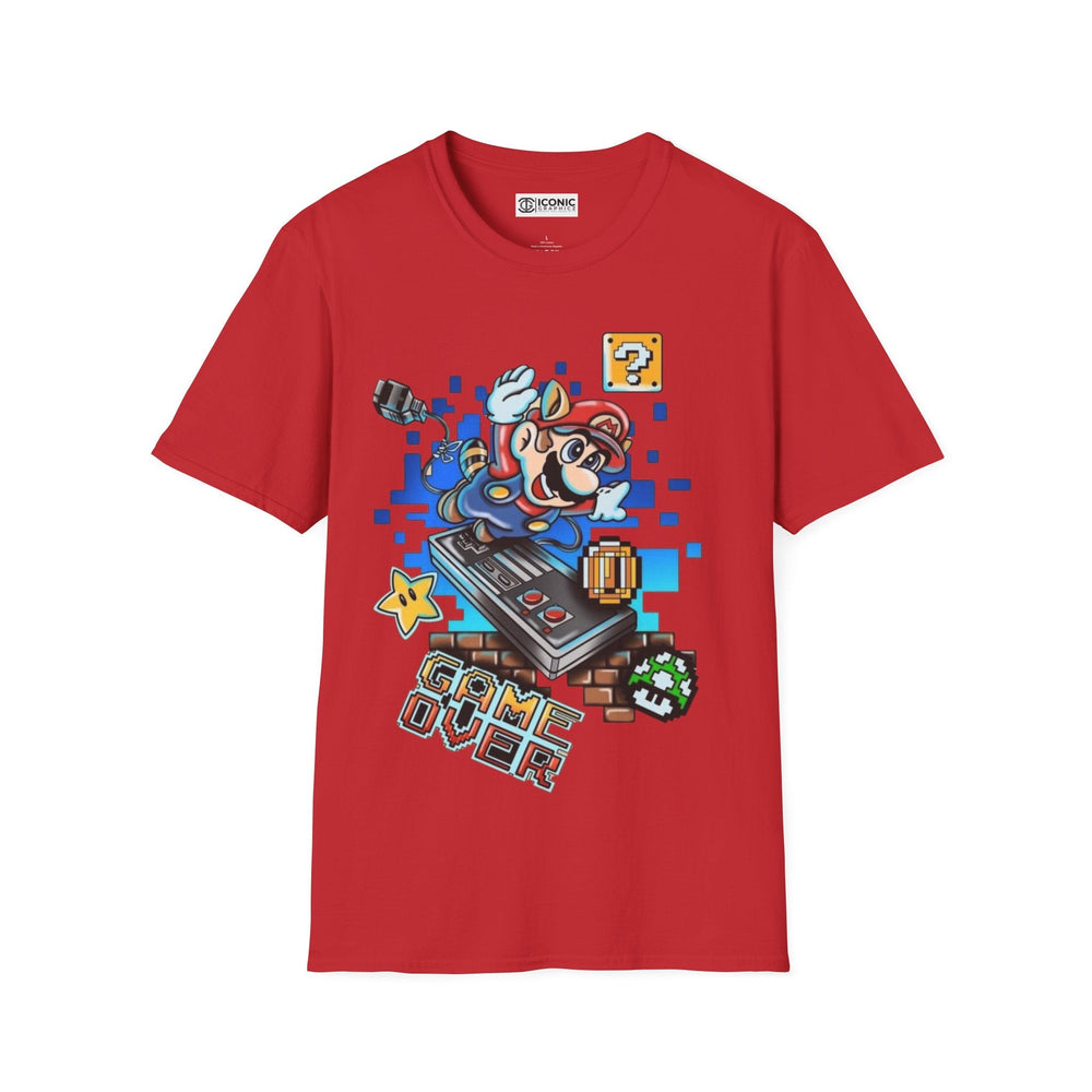 Super Mario Game Over T-Shirt Printify