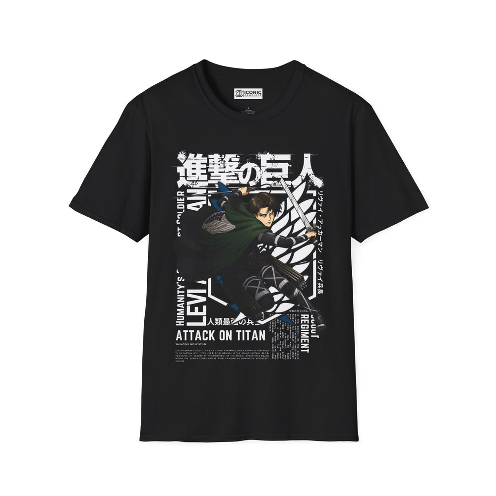 Levi Attack on Titan T-Shirt - 