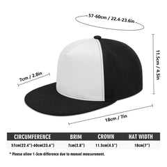 JJK Front Printing Casual Hip-hop Hats - IGZ Clothing 