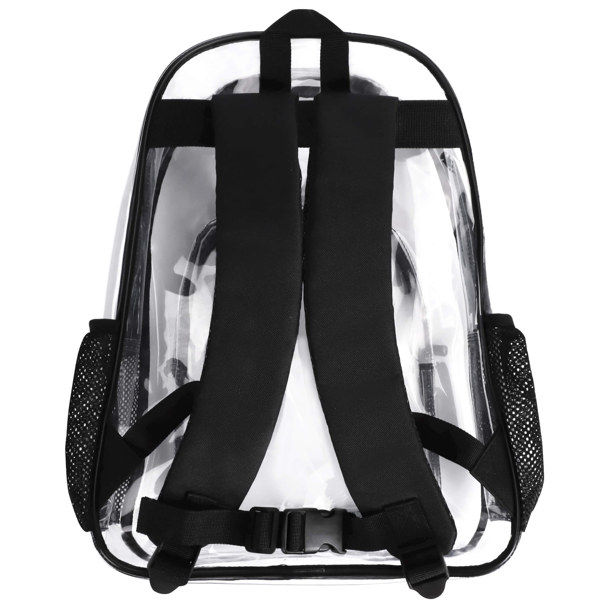 Nezuko Large 17 Inch Clear Bag PVC See Through Transparent School Backpack - IGZ Clothing 