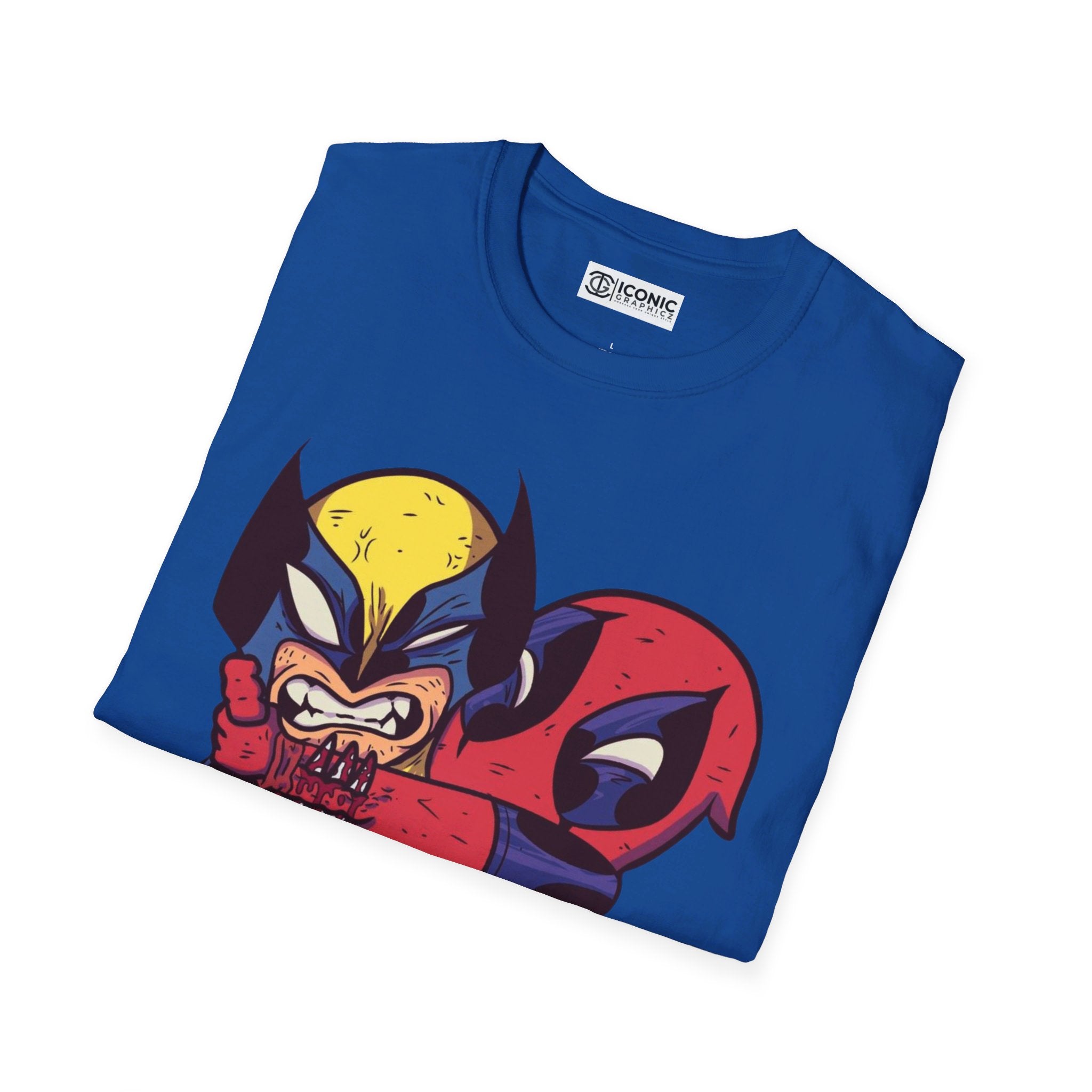 Deadpool and Wolverine Unisex Softstyle T-Shirt - IGZ Clothing 