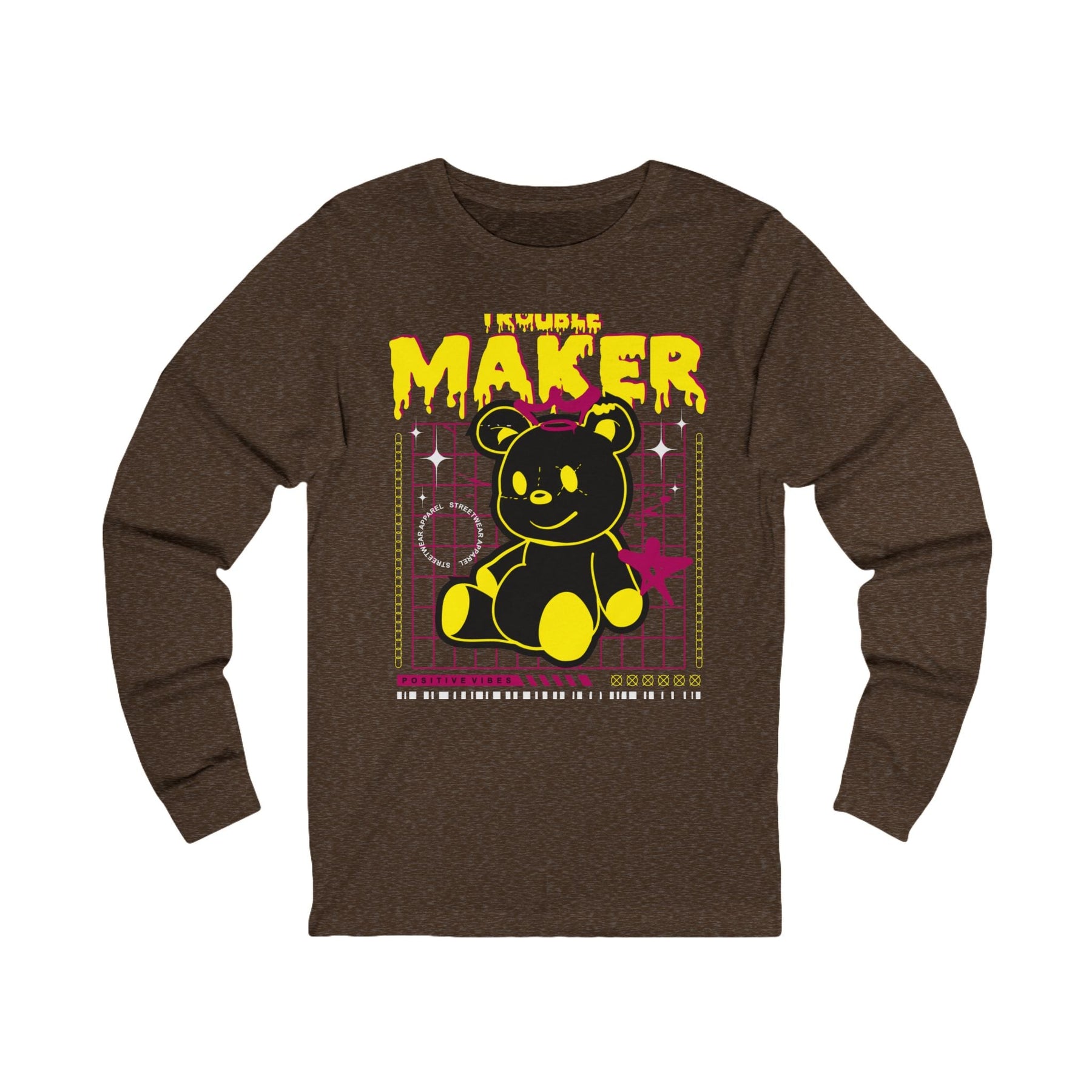 Bears Unisex Jersey Long Sleeve Tee Printify