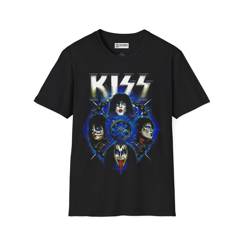 Kiss Unisex Softstyle T-Shirt - IGZ Clothing 