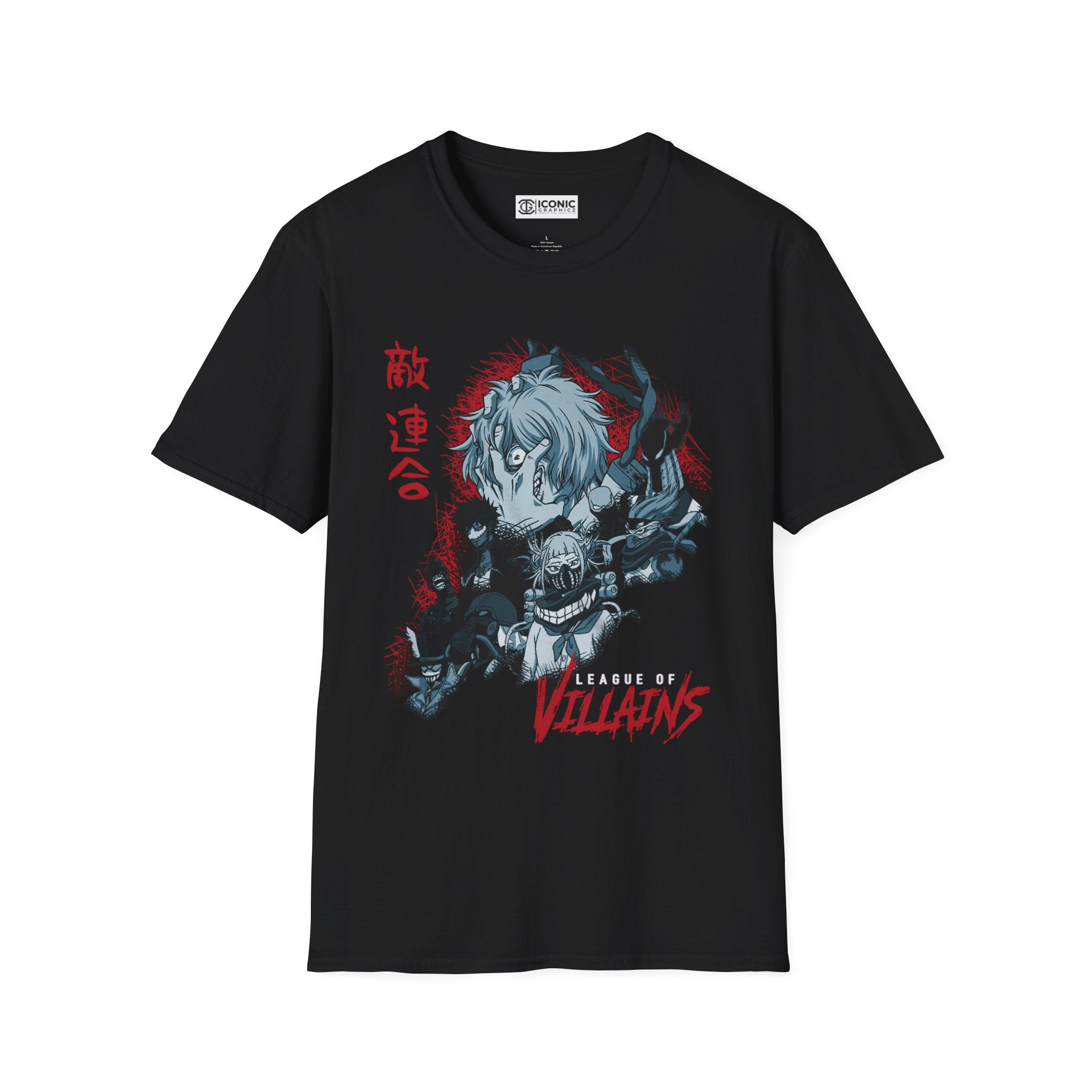 League of villains Unisex Softstyle T-Shirt - IGZ Clothing 