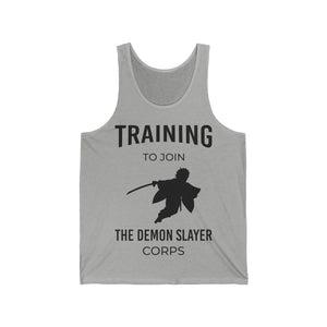 Anime fitness Unisex Jersey Tank Printify