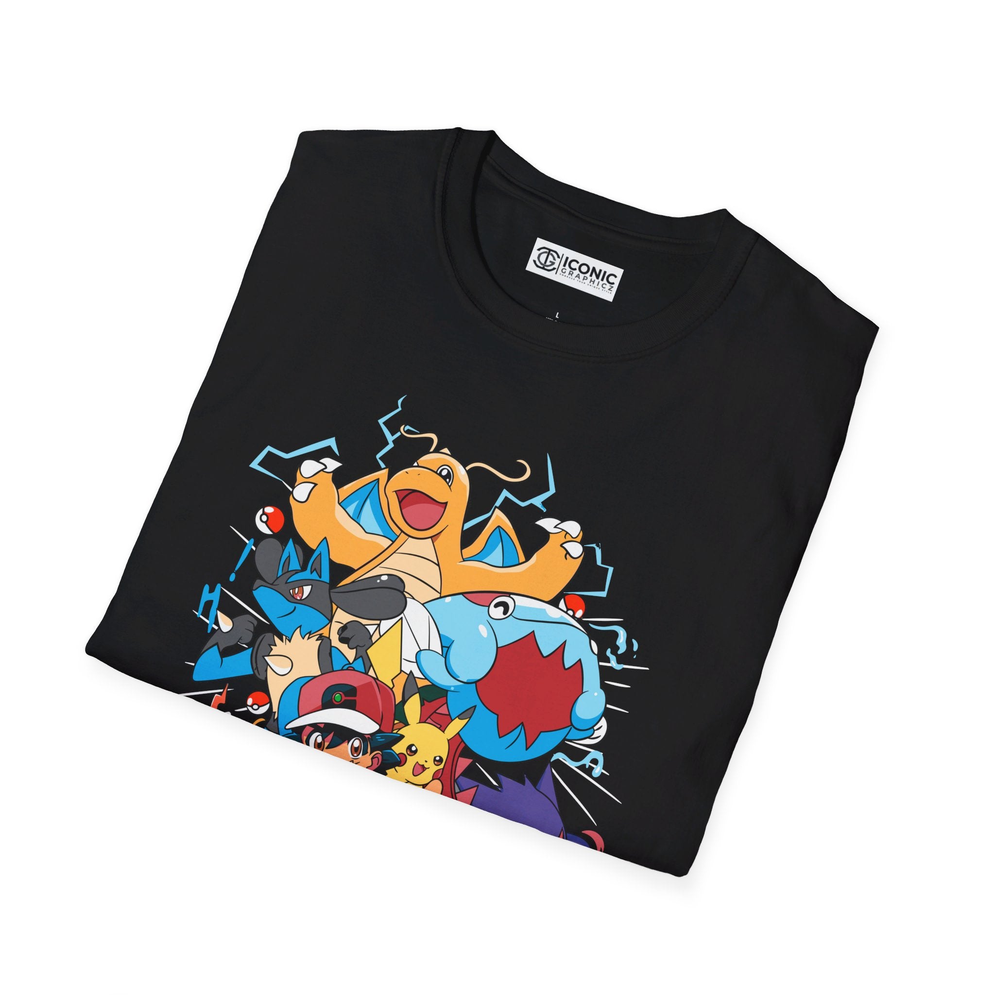 Pokemon Unisex Softstyle T-Shirt - IGZ Clothing 