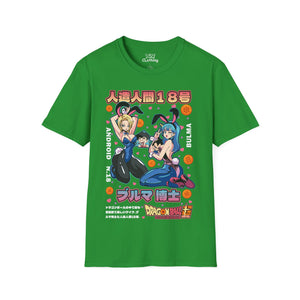 Android x Bulma DragonBall T-Shirt