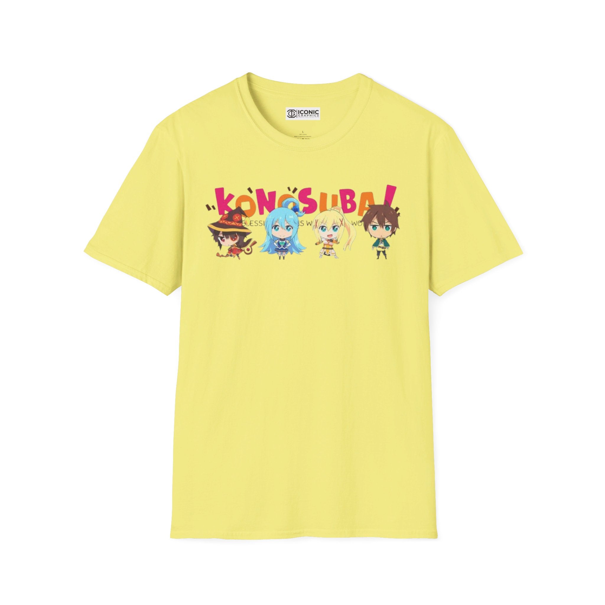 Konosuba Unisex Softstyle T-Shirt - IGZ Clothing 