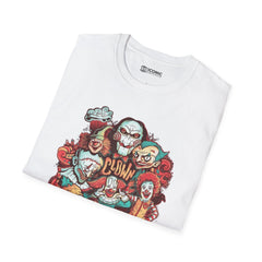 Clowns Unisex Softstyle T-Shirt - IGZ Clothing 