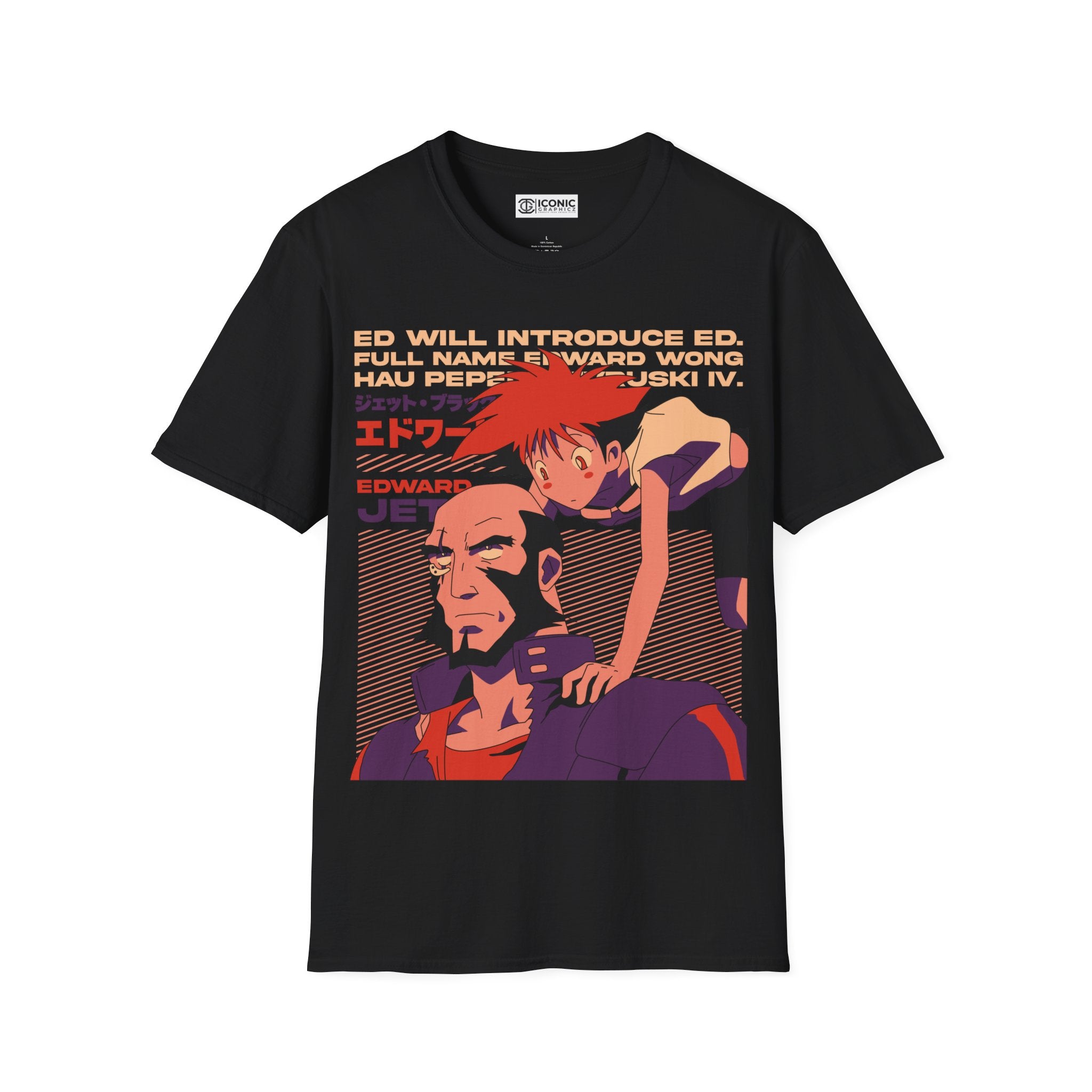 Edward and Jet Cowboy Bebop T-Shirt