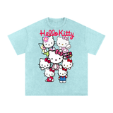 Hello Kitty Acid Wash Oversize T-Shirt