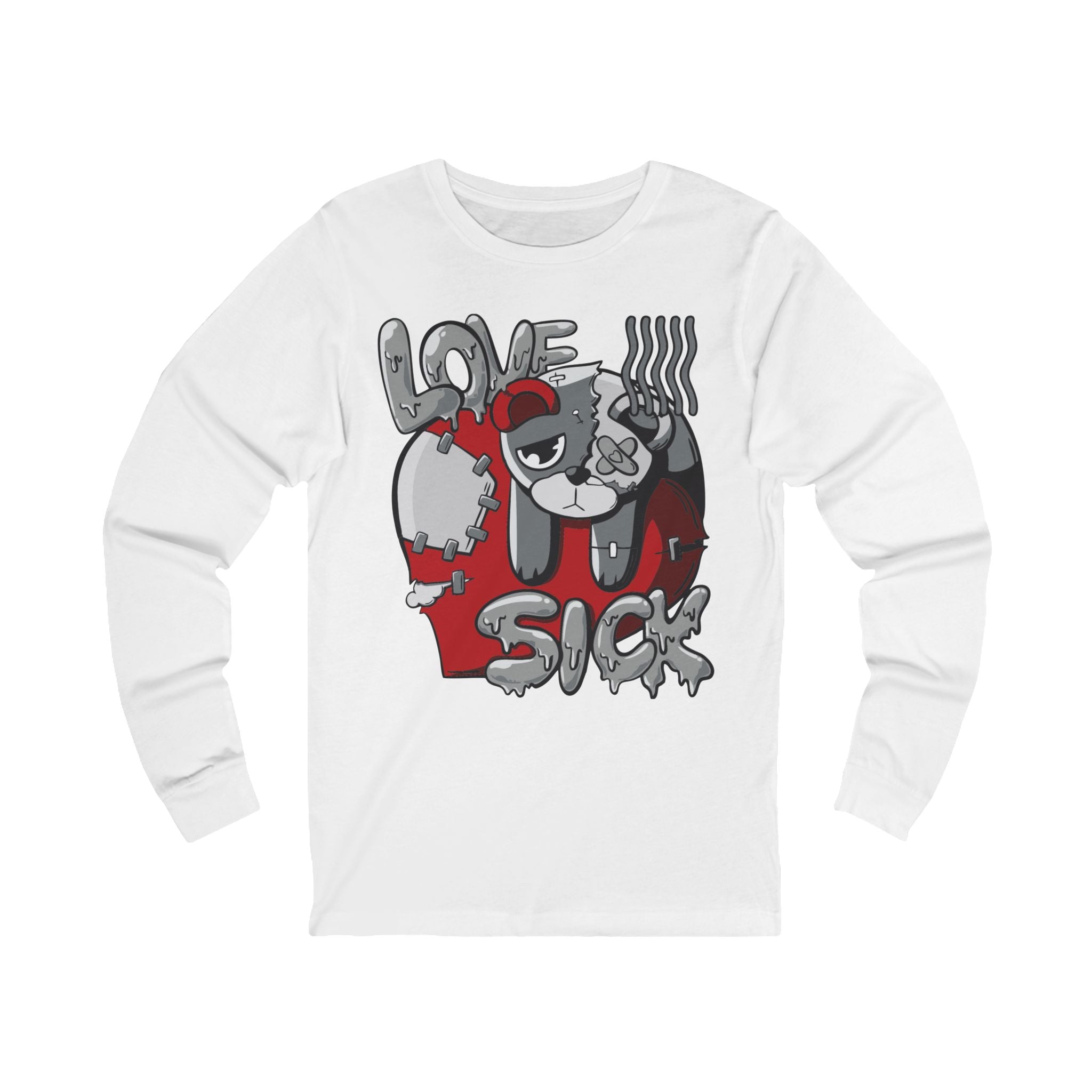 Sick Bear Unisex Jersey Long Sleeve Tee