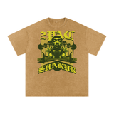 Tupac Shakur Acid Wash Oversize T-Shirt