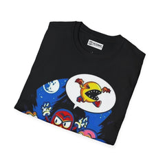 Pacman Unisex Softstyle T-Shirt - IGZ Clothing 