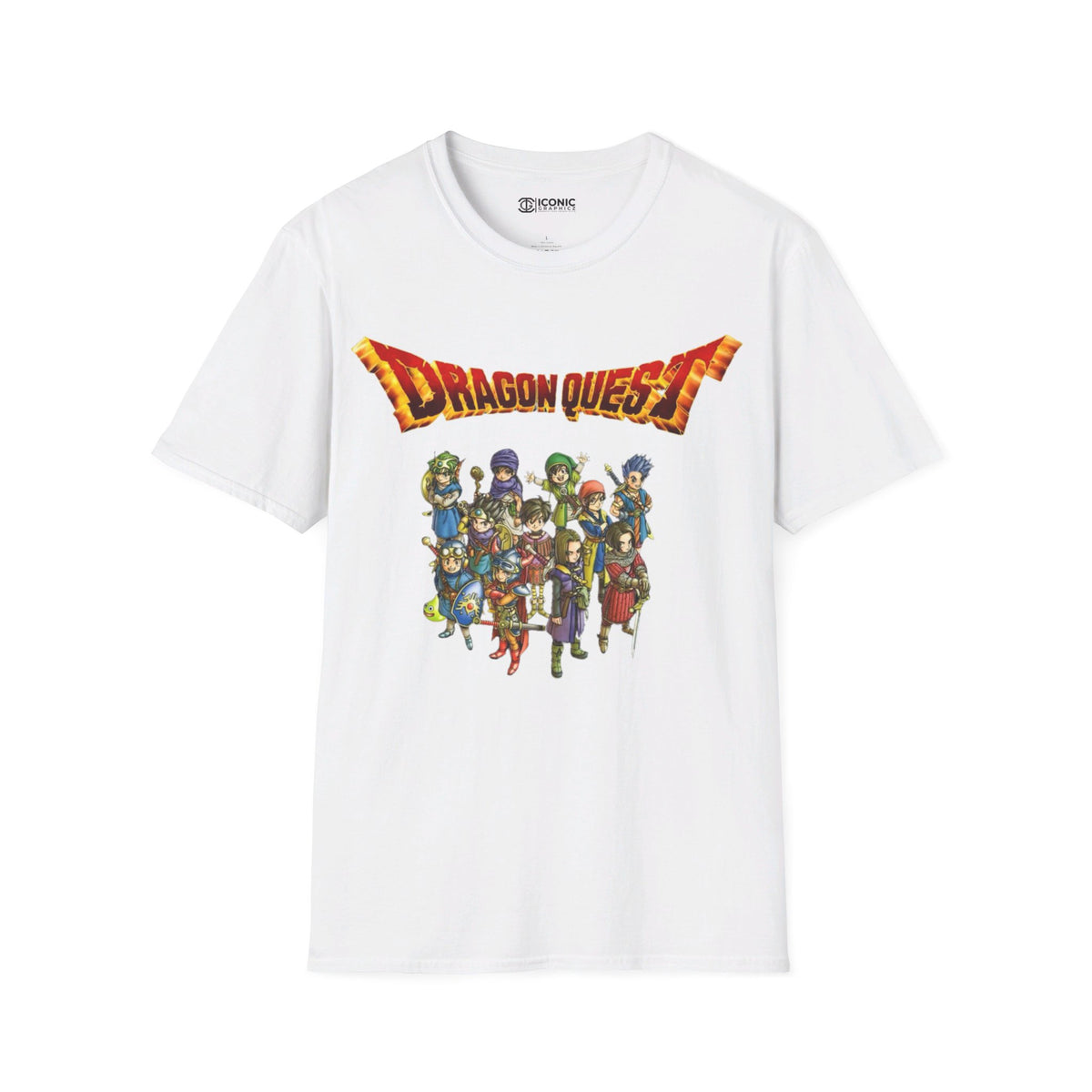 Dragon Quest Unisex Softstyle T-Shirt - IGZ Clothing 