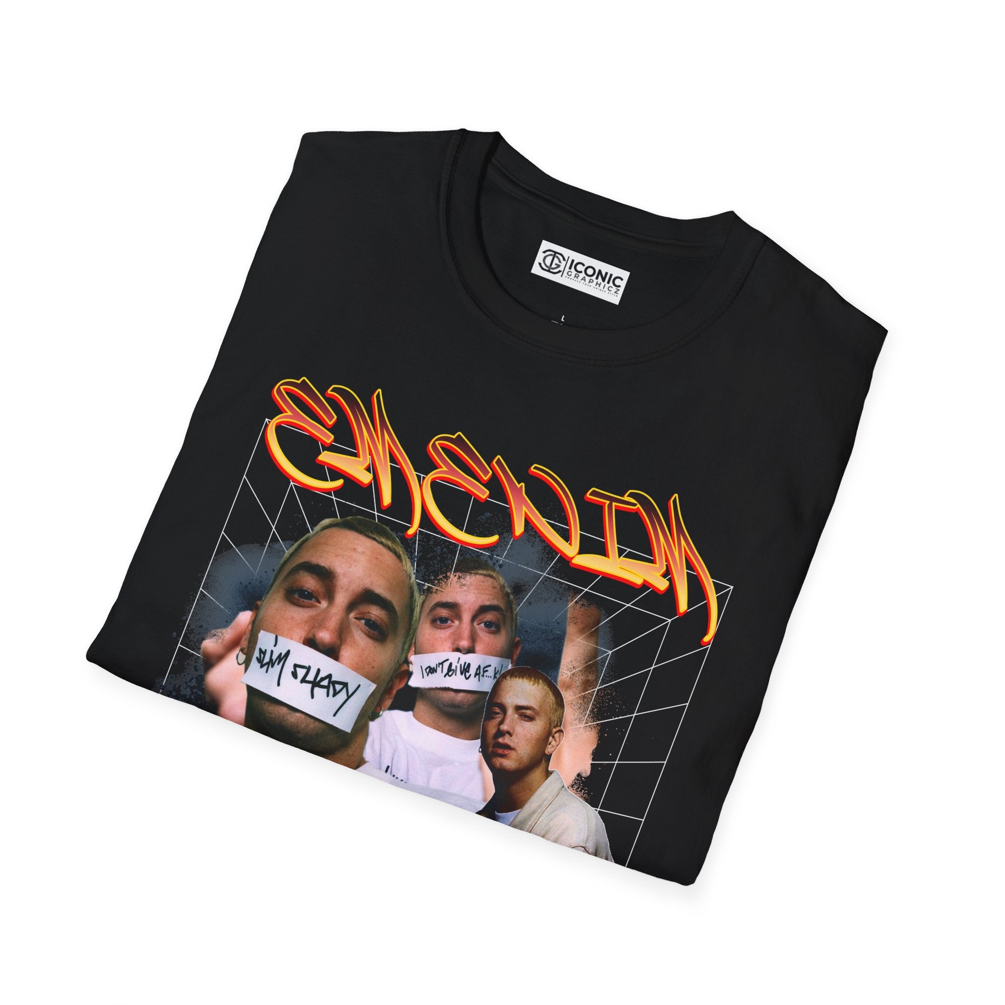 Eminem Unisex Softstyle T-Shirt - IGZ Clothing 