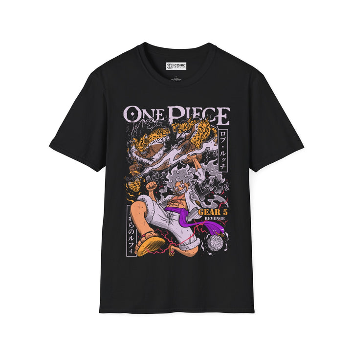 Luffy vs Lucci One Piece T-Shirt Printify