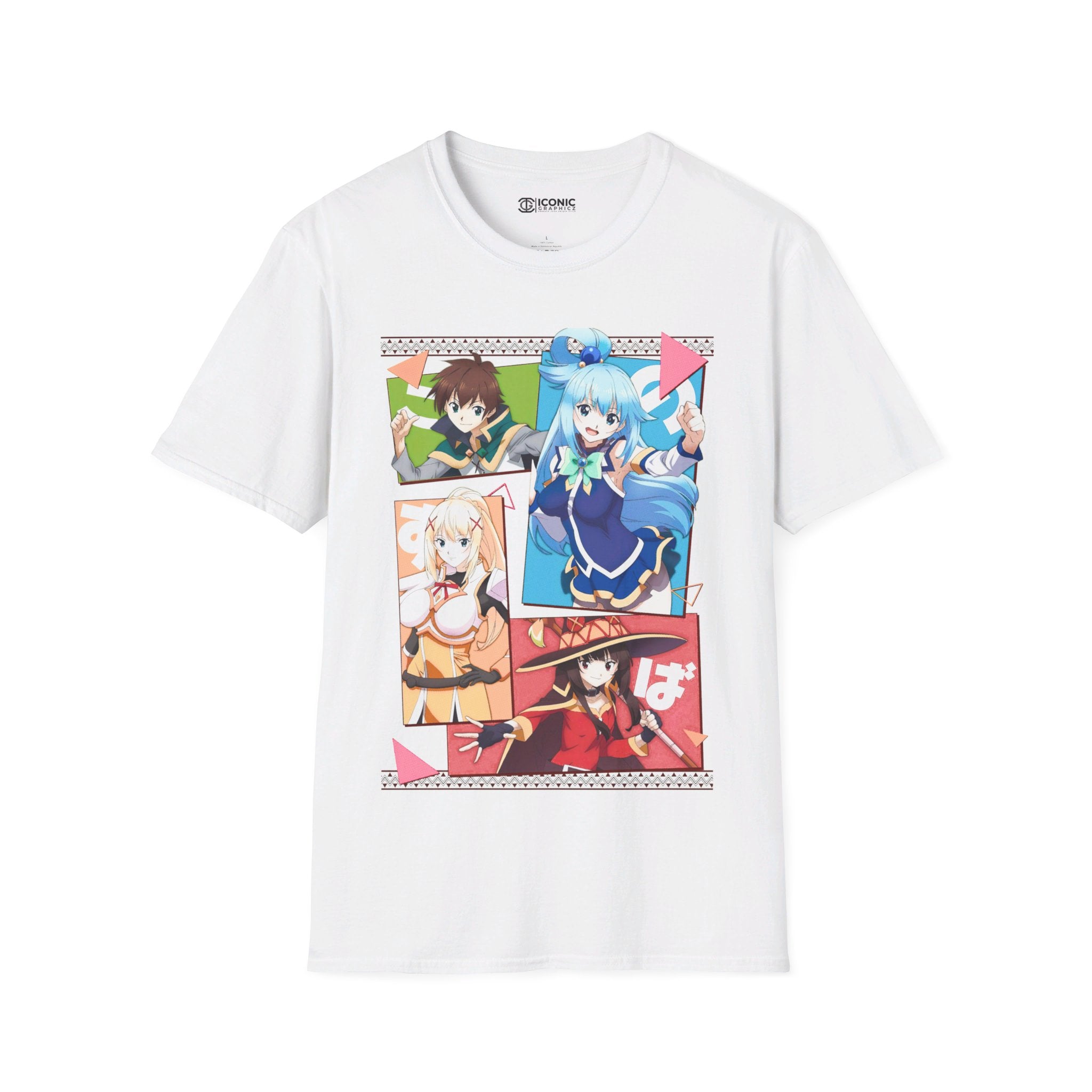 Konosuba Unisex Softstyle T-Shirt - IGZ Clothing 